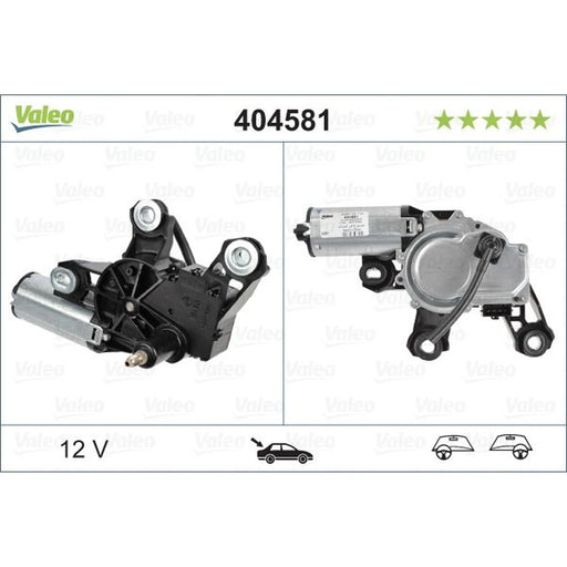 Valeo Front/Rear Wiper Motor Rear 404581