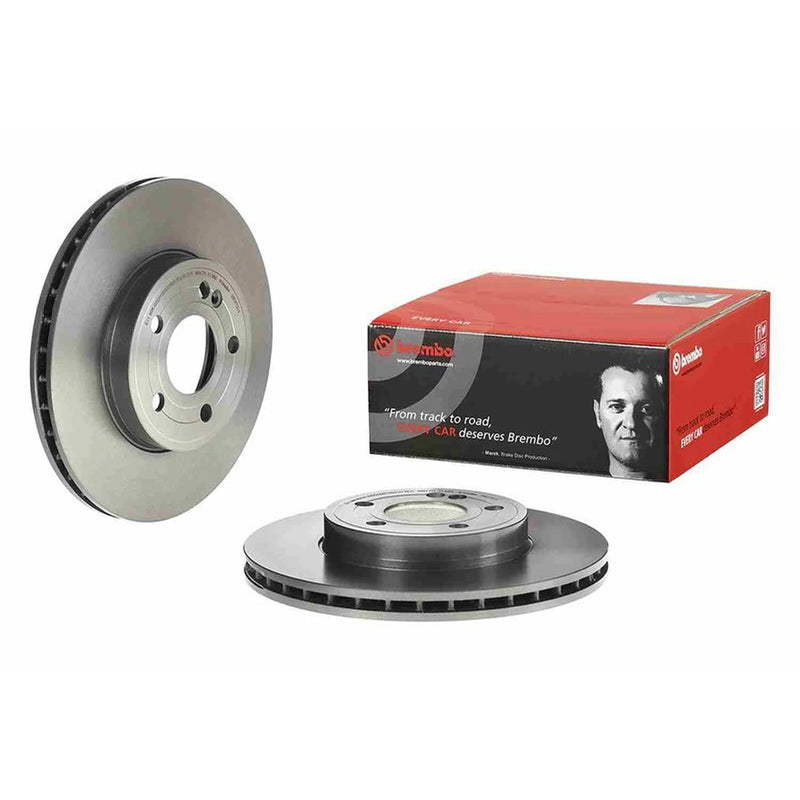 Brembo 2 x Internally Vented Front Brake Discs 09.D772.11
