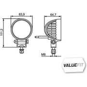 Hella Worklight High 1G0 357 000-001
