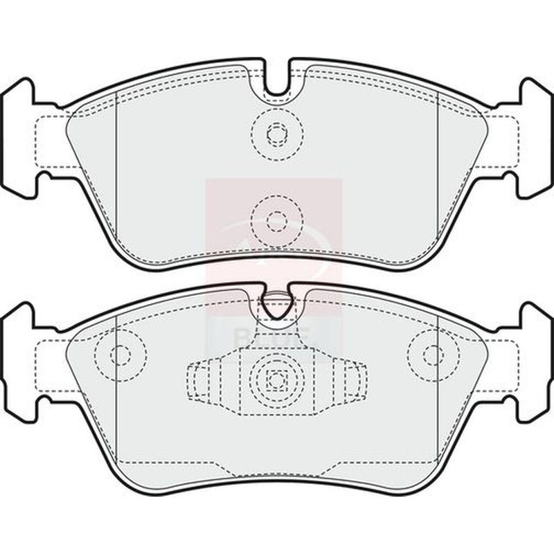 Apec Front Brake Pad Set PD3161