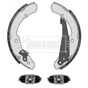 Borg & Beck Brake Shoe Set Axle Kit BBS1072K