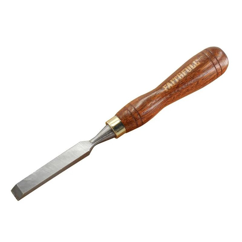 Faithfull FSC Straight Chisel Carving Chisel 12.7mm (1/2in) - FAIWCARV6F