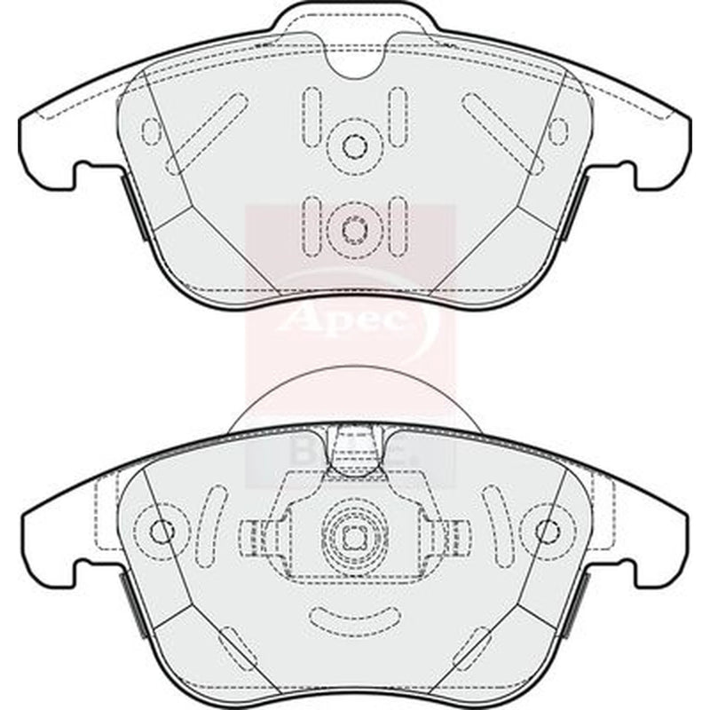 Apec Front Brake Pad Set PD3358