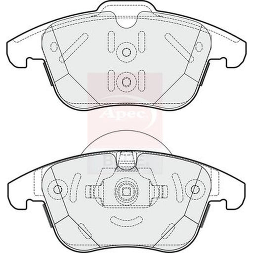 Apec Front Brake Pad Set PD3358