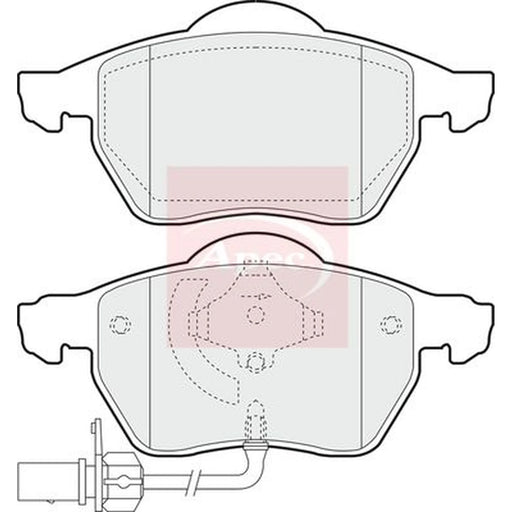 Apec Front Brake Pad Set PAD1234