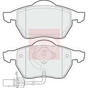 Apec Front Brake Pad Set PAD1234