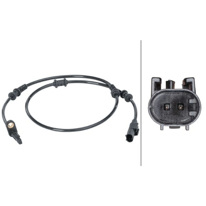 Hella ABS Wheel Speed Sensor Front 6PU 012 679-871