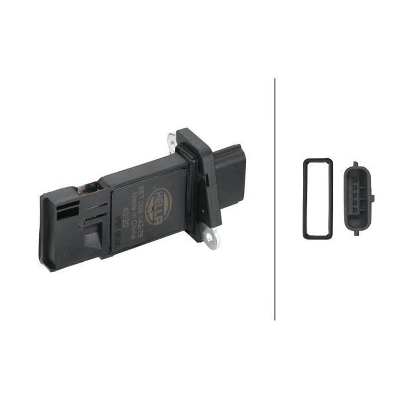 Hella MAF Sensor (Mass Air Flow) 8ET 009 142-761
