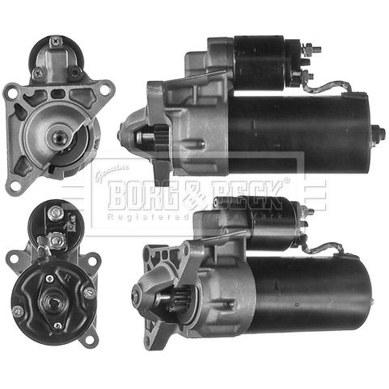 Borg & Beck Starter Motor 12V 1.7kW 11 Teeth BST2372