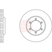 Apec 2 x Vented Front Brake Discs DSK2691