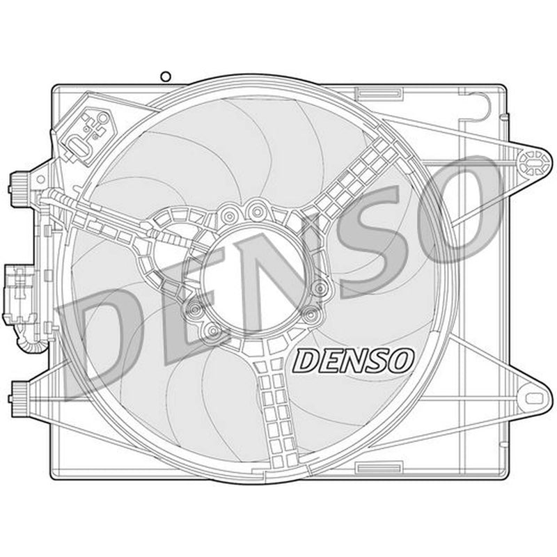 Denso Engine Cooling Fan DER13005