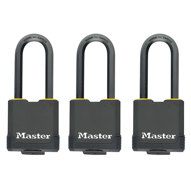Master Lock Excell™ Weather Tough 45mm Padlock 4-Pin- Keyed Alike x 3
