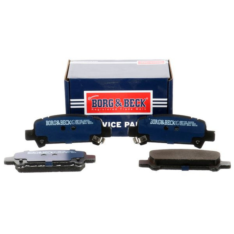 Borg & Beck 4 x Rear Brake Pad Set BBP1705