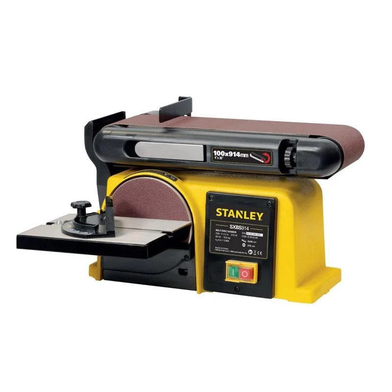 Stanley® Machines SXBS914E Belt-Disc Sander 240V 370W - SXBS914E