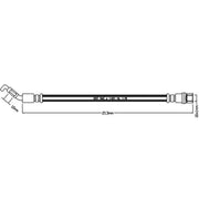 Abtex Brake Hydraulic Hose Line Rear ABH1120