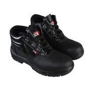 Scan 4 D-Ring Chukka Safety Boots Black UK 3 EUR 36 - JC-B917