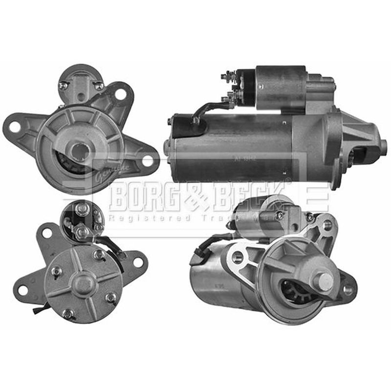 Borg & Beck Starter Motor 12V 2.3kW 13 Teeth BST2401