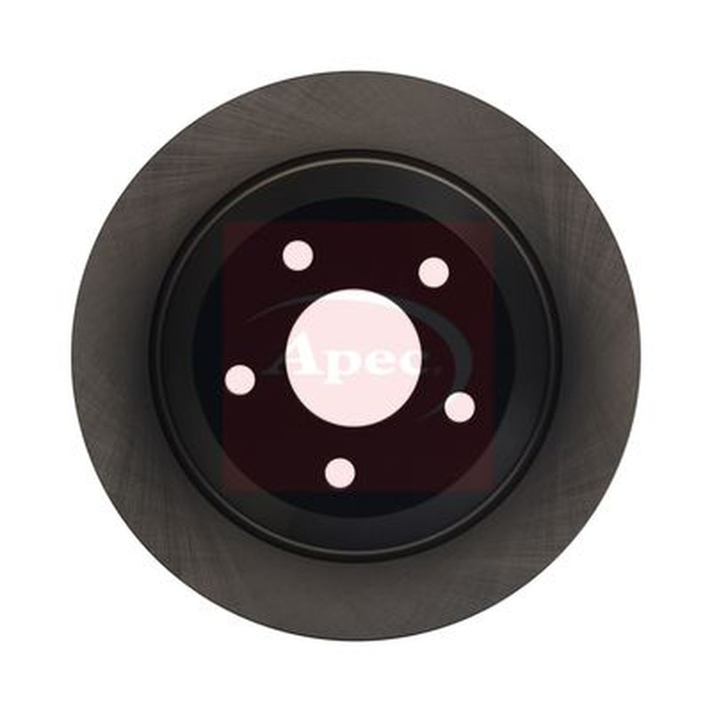 Apec 2 x Solid Rear Brake Discs DSK3625