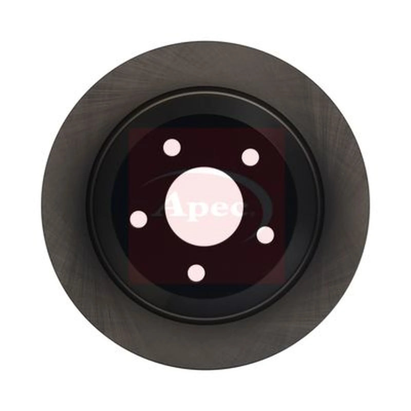 Apec 2 x Solid Rear Brake Discs DSK3625