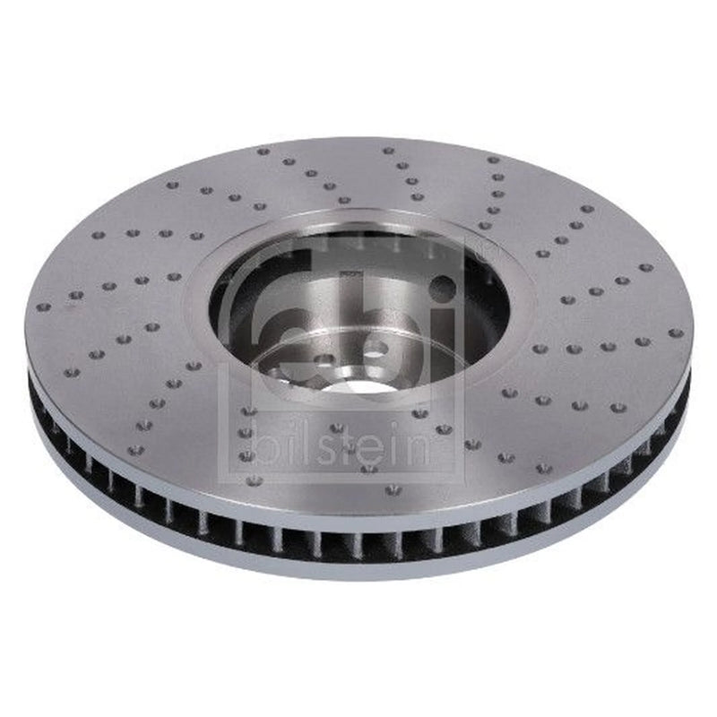 Febi 2 x Front Slotted/Perforated Brake Discs 179592
