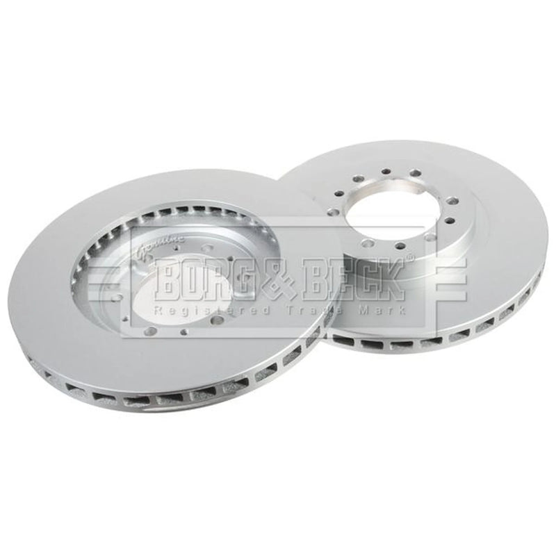 Borg & Beck 2 x Vented Front Brake Discs BBD5044