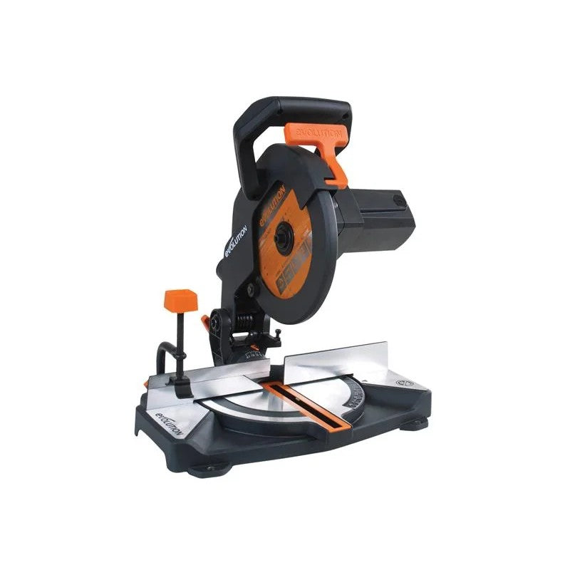 Evolution R210CMS Multi-Purpose Compound Mitre Saw 1200W 110-240