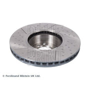 Blue Print 2 x Internally Vented Front Brake Discs ADB114375