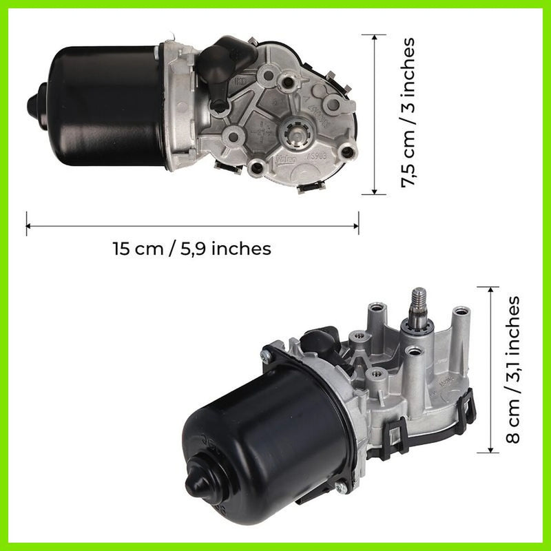 Valeo Front/Rear Wiper Motor Front 582712