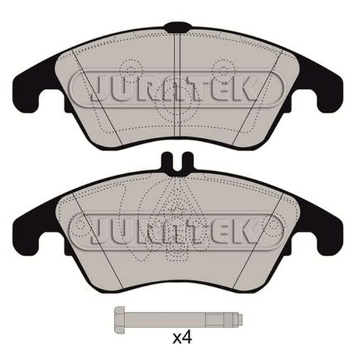 Juratek Front Brake Pad Set JCP8055