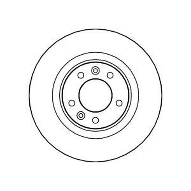 Abtex 2 x Rear Brake Discs BD1201S