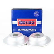 Borg & Beck 2 x Rear Brake Discs BBD5160