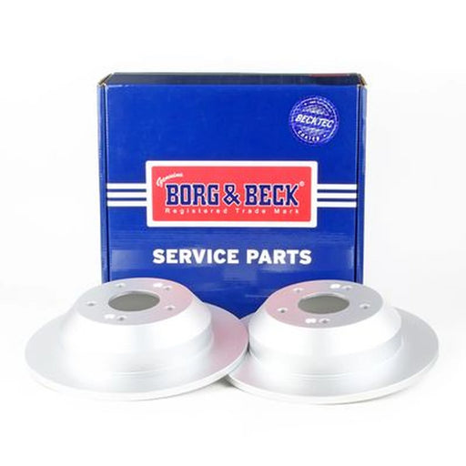Borg & Beck 2 x Rear Brake Discs BBD5160