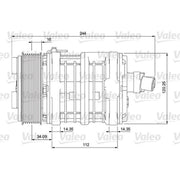 Valeo Air Conditioning Compressor 700855