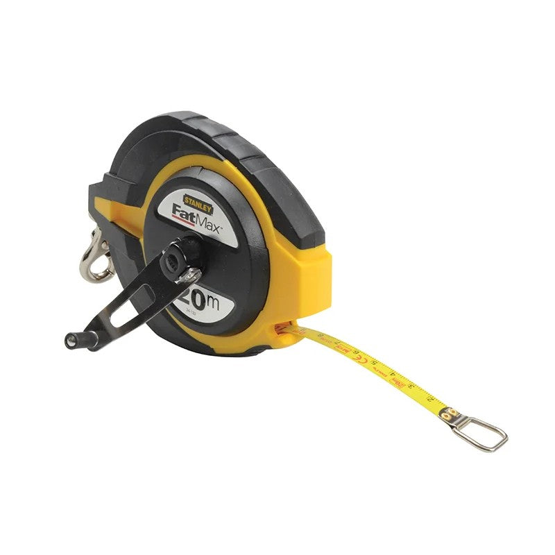 STANLEY® Hand Tools FatMax® Closed Case Steel Long Tape 20m (Width 10mm) (Metric
