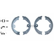 Textar Parking Brake Shoe Set 91060300