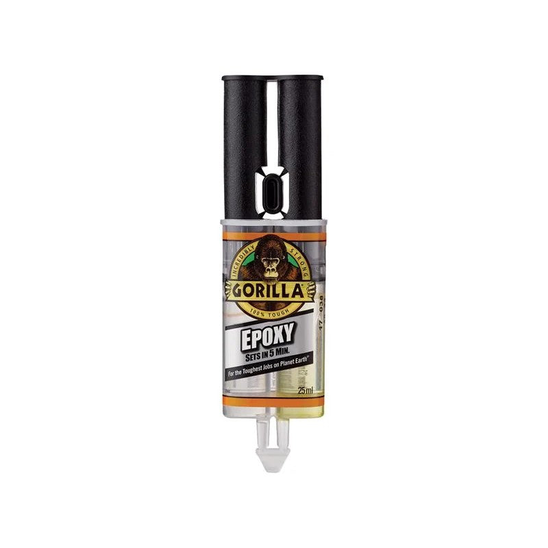 Gorilla Glue Gorilla® 5 Min 2-Part Epoxy Syringe 25ml - 6044001