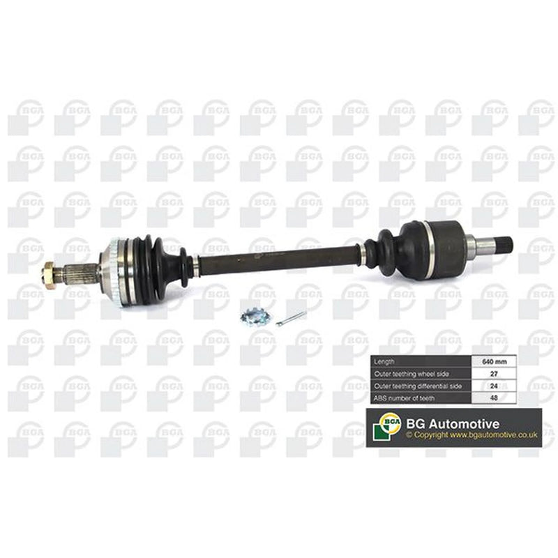 BGA CV Drive Shaft Driveshaft Front Left DS6713L