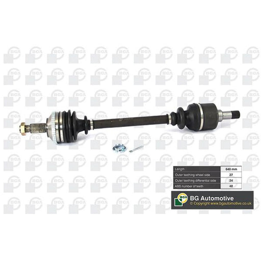 BGA CV Drive Shaft Driveshaft Front Left DS6713L