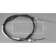Borg & Beck Handbrake Cable Left Rear BKB3304