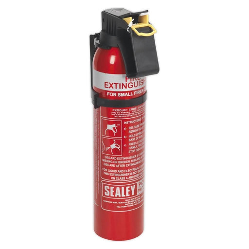 Sealey Fire Extinguisher 0.95kg Dry Powder Disposable SDPE009D Sealey  - Town Parts