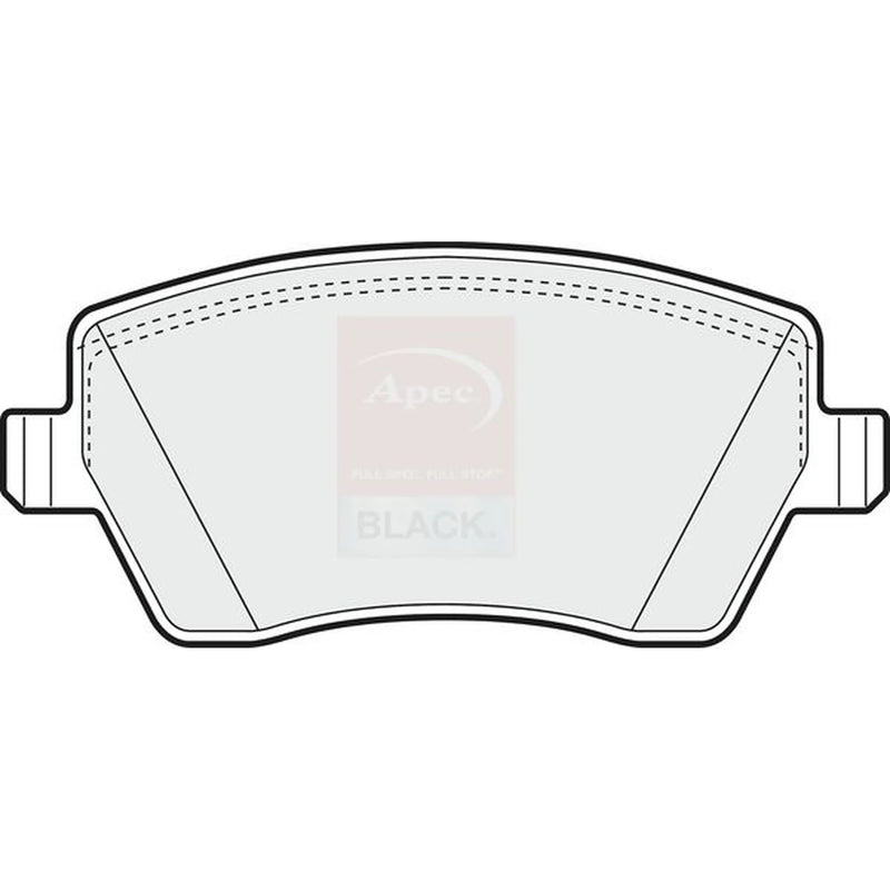 Apec Front Brake Pad Set PAD1312B