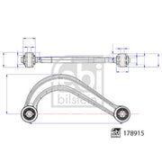Febi Control/Trailing Arm Rear Right 178915