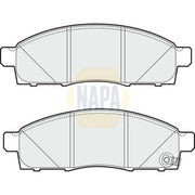 NAPA Front Brake Pad Set NBP1552