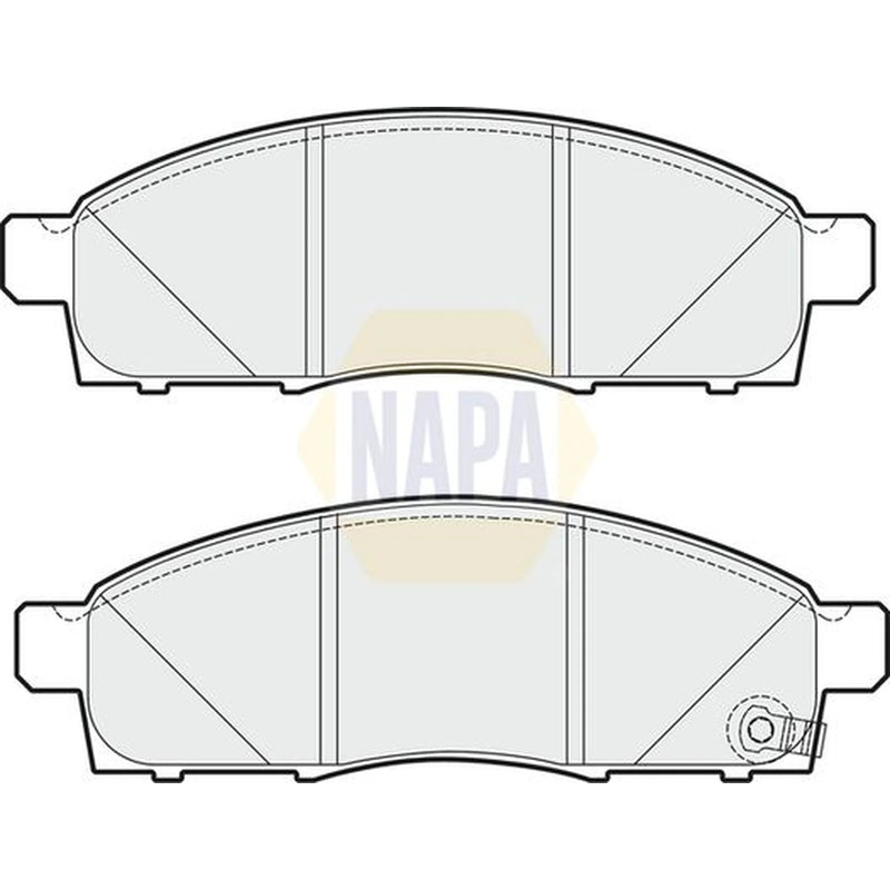 NAPA Front Brake Pad Set NBP1552