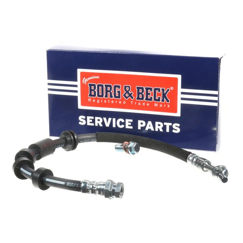 Borg & Beck Brake Hydraulic Hose Line Front Left BBH9124