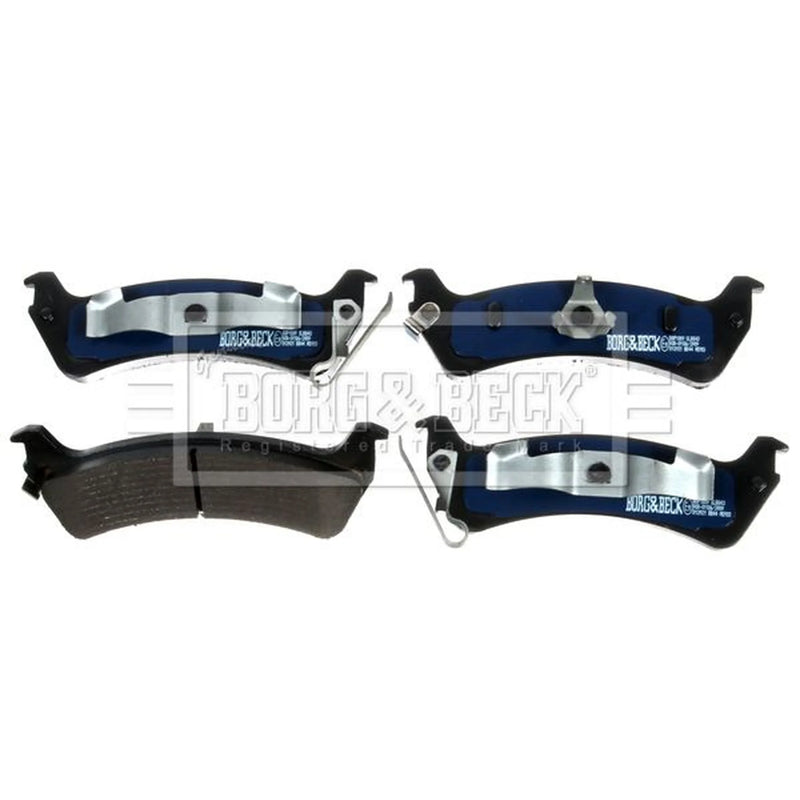 Borg & Beck 4 x Rear Brake Pad Set BBP1809