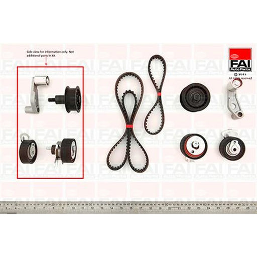 FAI Timing Belt Kit with Rollers TBK160