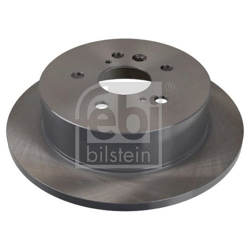 Febi 2 x Solid Rear Brake Discs 27478
