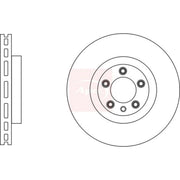 Apec 2 x Vented Front Brake Discs DSK3161