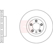 Apec 2 x Vented Front Brake Discs DSK3161